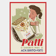 Poster Ach Brito Patti I Affiches portugaises I Format A1 Affiche "Patti"