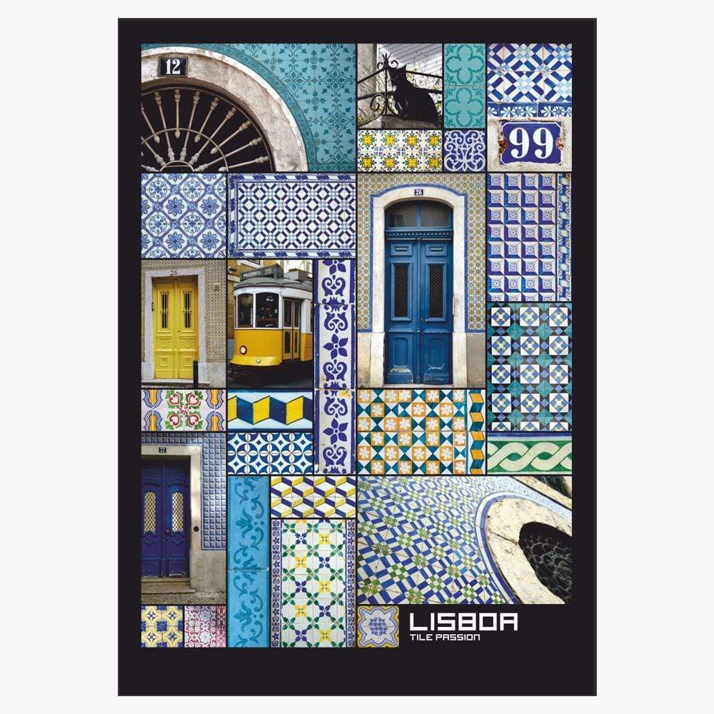 Poster sur les azulejos de Lisbonne I Affiches portugaises Affiche "Lisboa, Tile Passion"