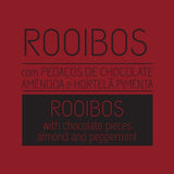 Rooibos with chocolate pieces, almonds and peppermint