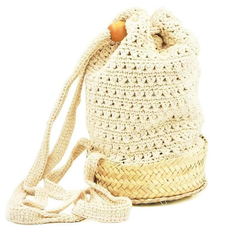 Crochet backpack