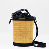 Rush and Denim Shoulder bag - Natural