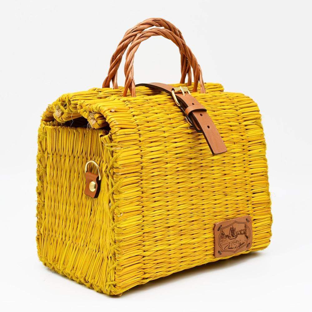 Reed Shopping Bag 8.7'' - Yellow