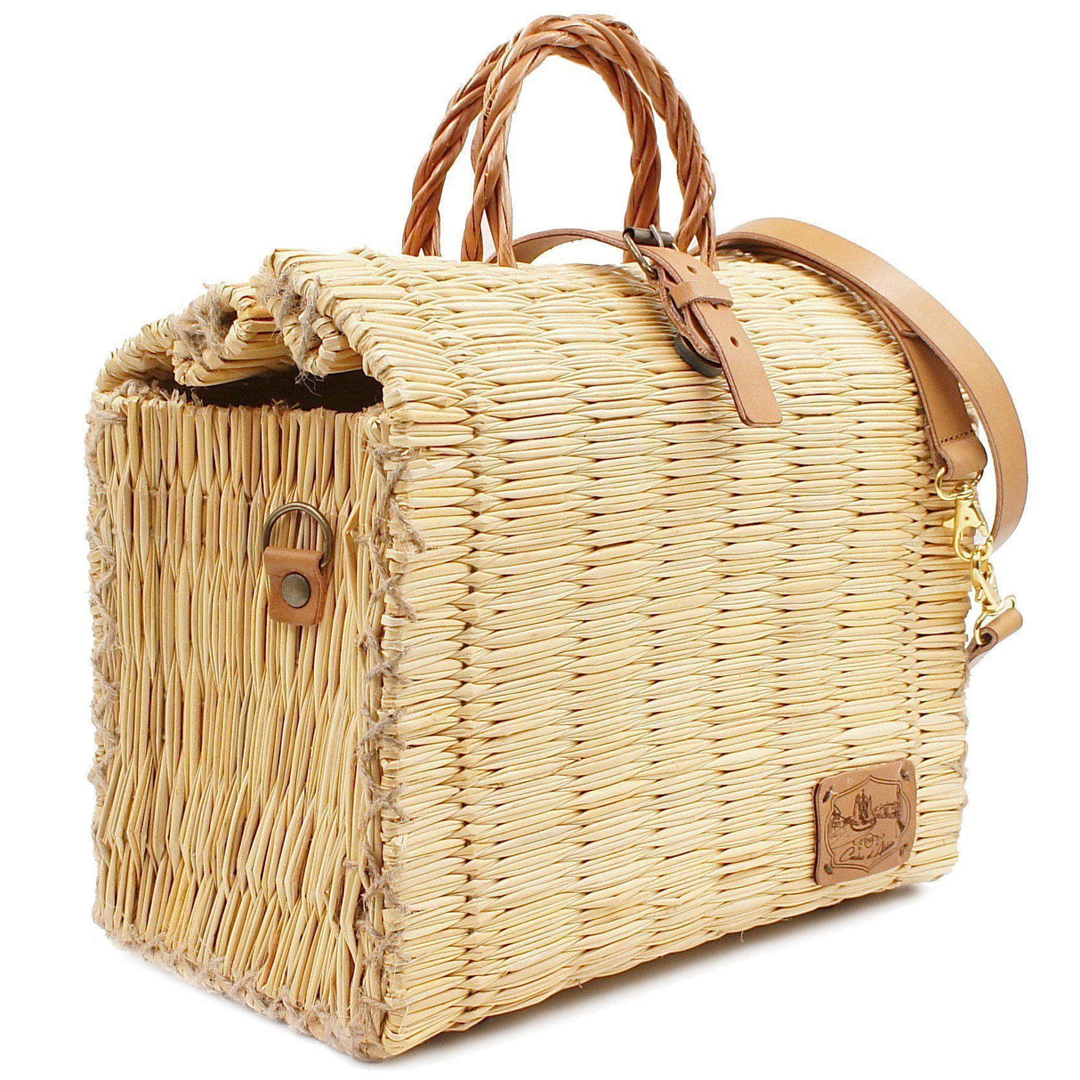 Reed Shopping Bag - 30cm - Natural