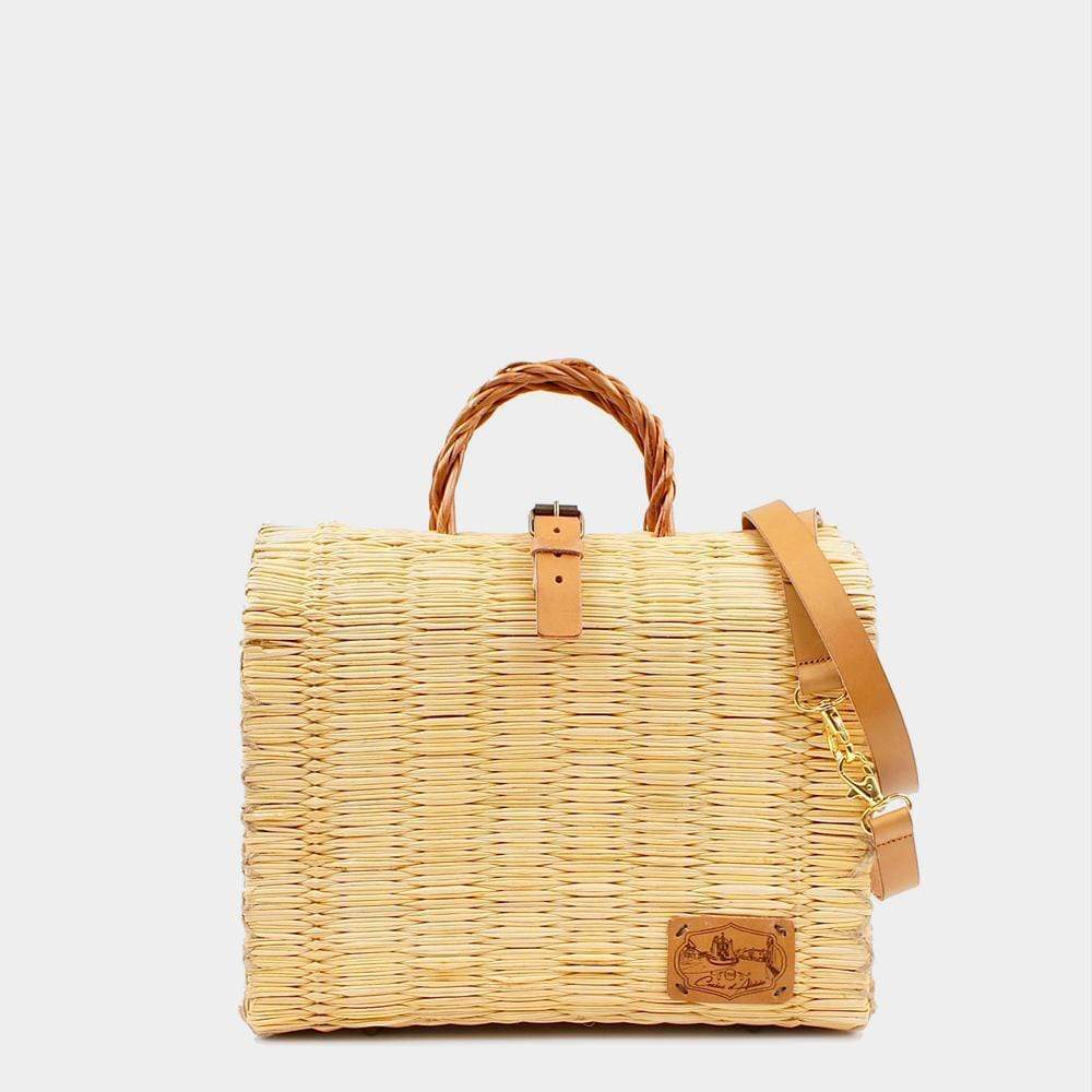 Reed Shopping Bag - 22cm - Natural