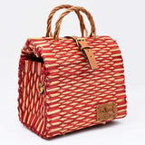 Reed Shopping Bag - 22cm - Pink