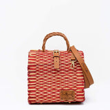 Reed Shopping Bag - 22cm - Pink