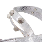 Embossed cork Shopping Bag - Silver