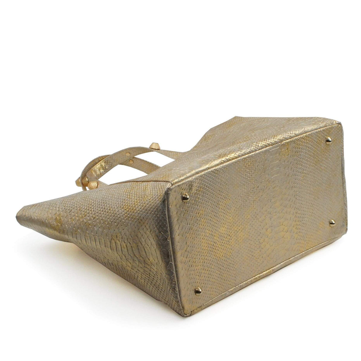 Embossed cork Shopping bag - Gold