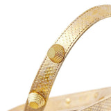 Embossed cork Shopping bag - Gold