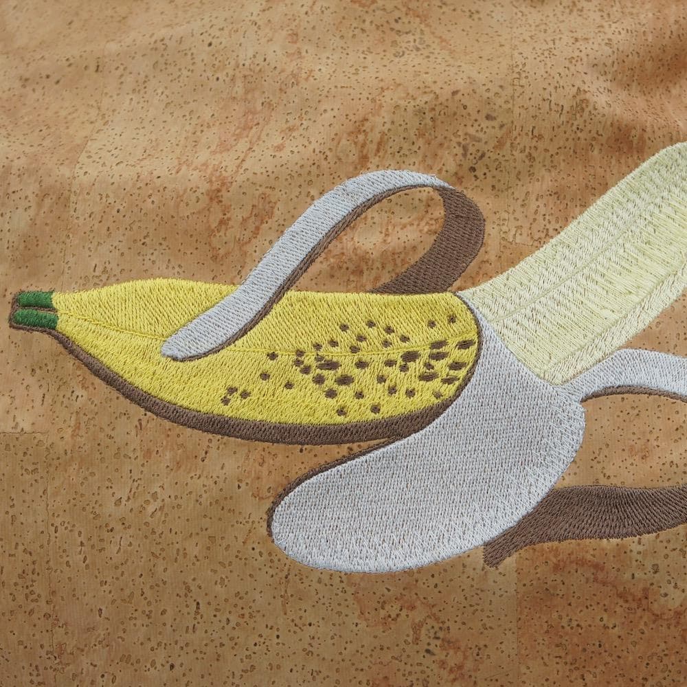 Banana I Cork shopping bag