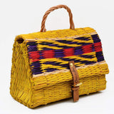 Reed Satchel Bag 9.8'' - Yellow & Multicolored