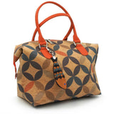 Convertible cork bag "Circles"