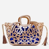 Convertible Cork Handbag - Red