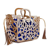 Convertible Cork Handbag - Red