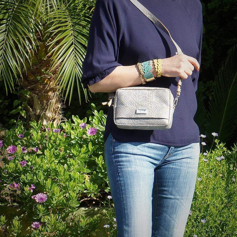 Bum Bag in Grey cork