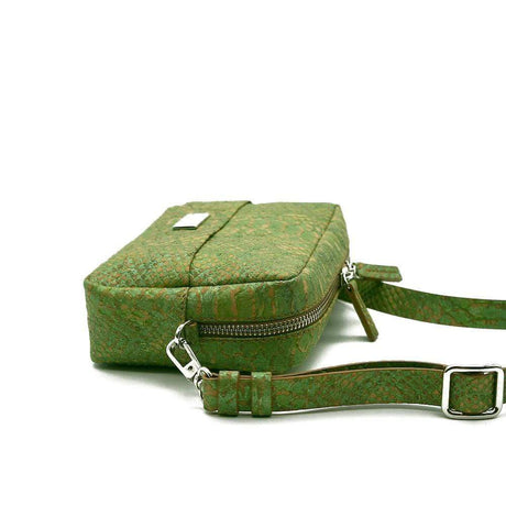 Green cork fanny pack