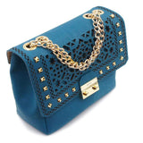 Cork Hobo bag - Blue