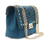 Cork Hobo bag - Blue