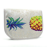 Embossed cok pouch - Silver