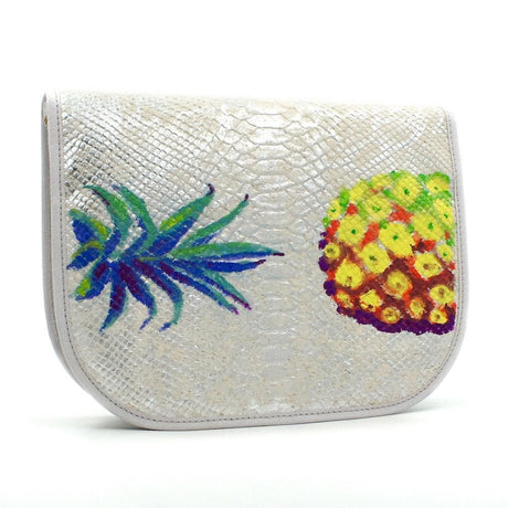 Embossed cok pouch - Silver