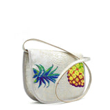 Embossed cok pouch - Silver