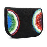 Embossed cok pouch - Black