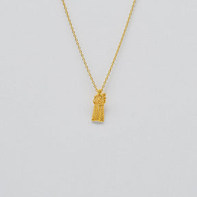 Saint Antoine Collier en argent doré Santo Antônio I Collier en argent doré
