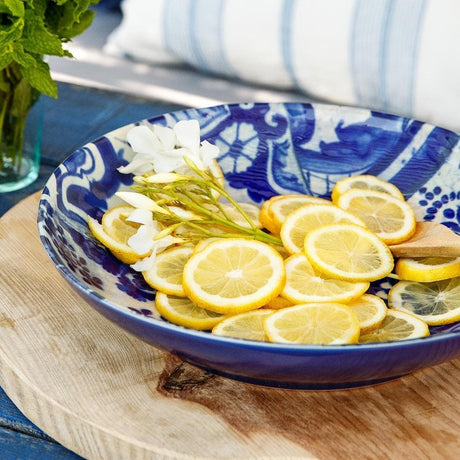 Lisboa I Fine stoneware Salad Bowl - 34cm