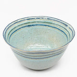 Madeira I Fine Stoneware Salad Bowl - Green