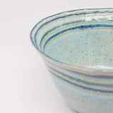 Madeira I Fine Stoneware Salad Bowl - Green