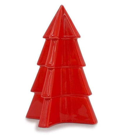 Ceramic Fir Tree - Red