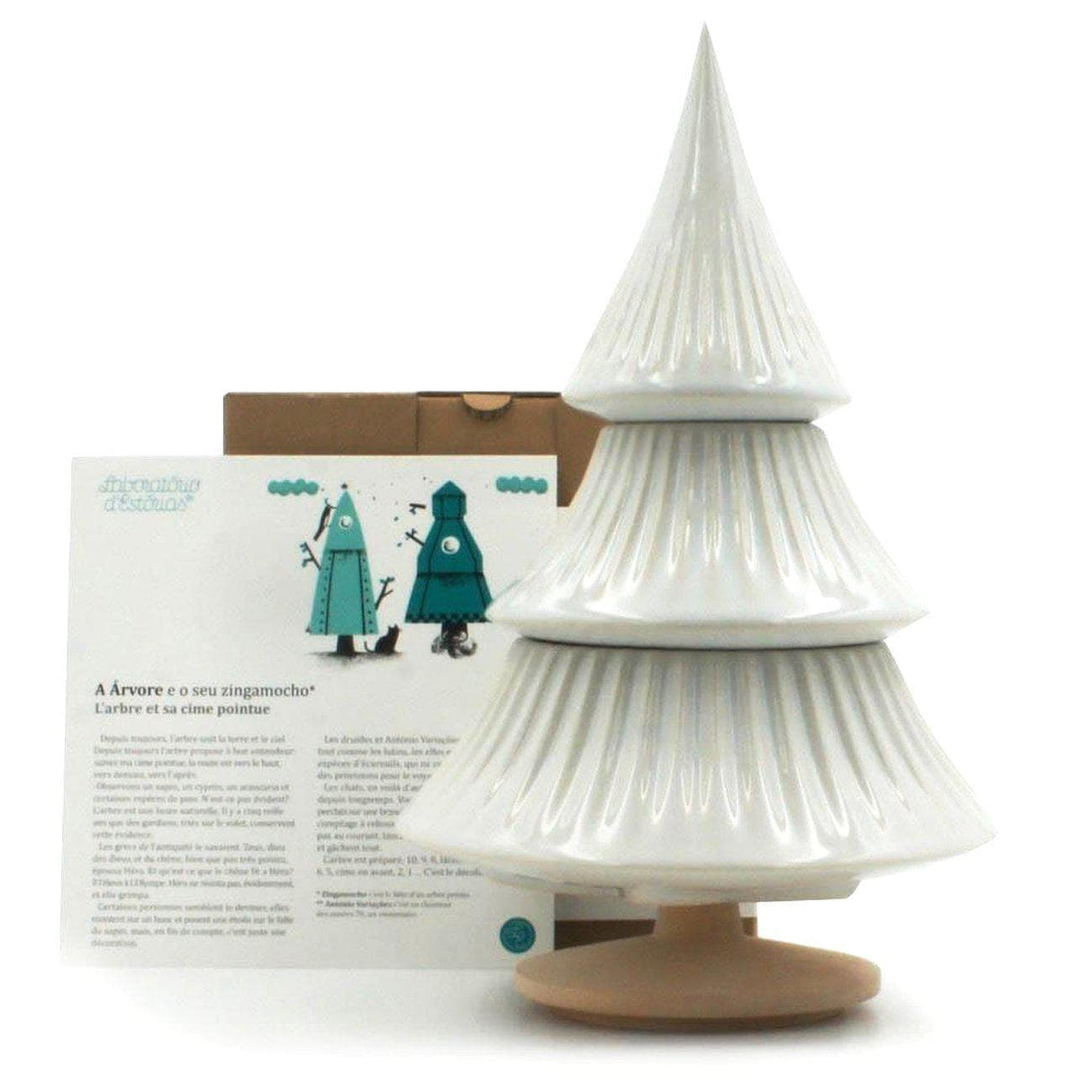 A Árvore e o seu Zingamocho I Stoneware Fir tree - 25 cm