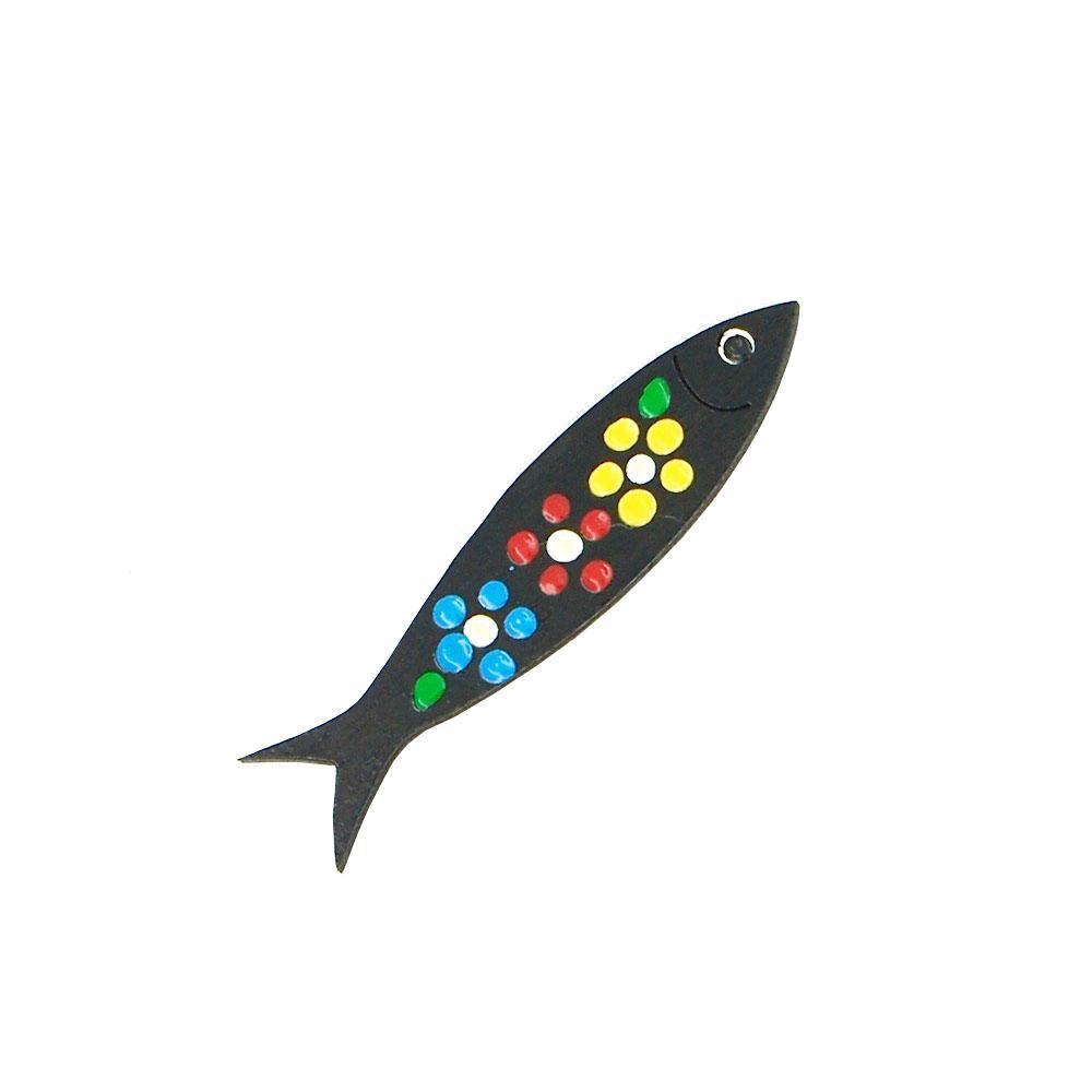 Magnetic Wooden Sardine 9 cm