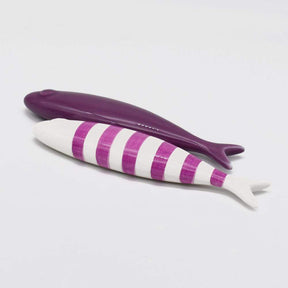 Sardine en céramique portugaise I Toutes couleurs I Vente en ligne Sardine en céramique unie - 11 couleurs Mauve