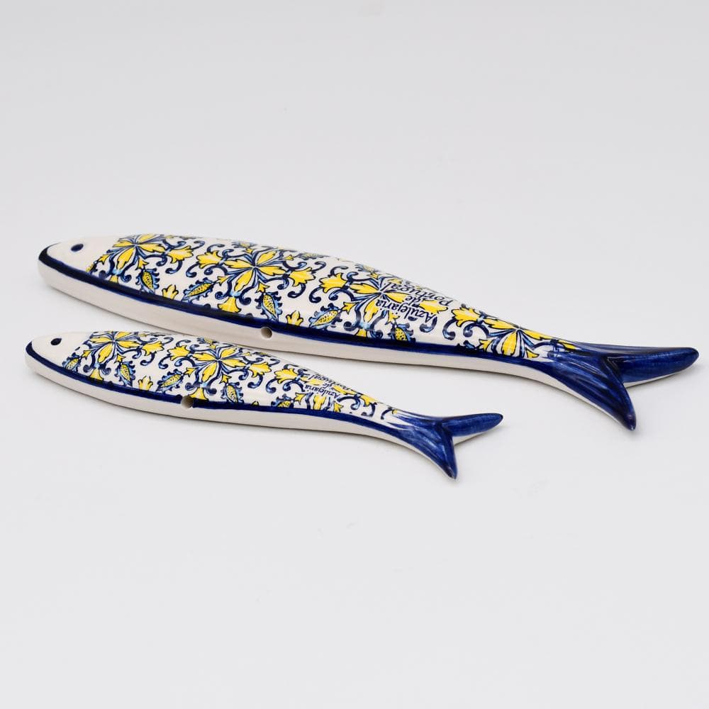 Tradicional I Ceramic sardine - Yellow