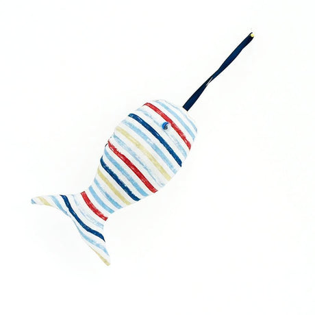 Fish in fabric garnished with lavender 17 cm