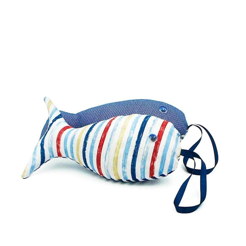 Fish in fabric garnished with lavender 17 cm