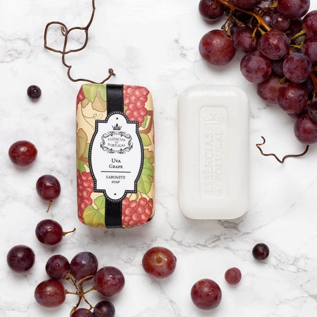 Savon à l'huile de pépins de raisin I Produit artisanal du Portugal Savon de luxe à l'huile de pépins de raisin