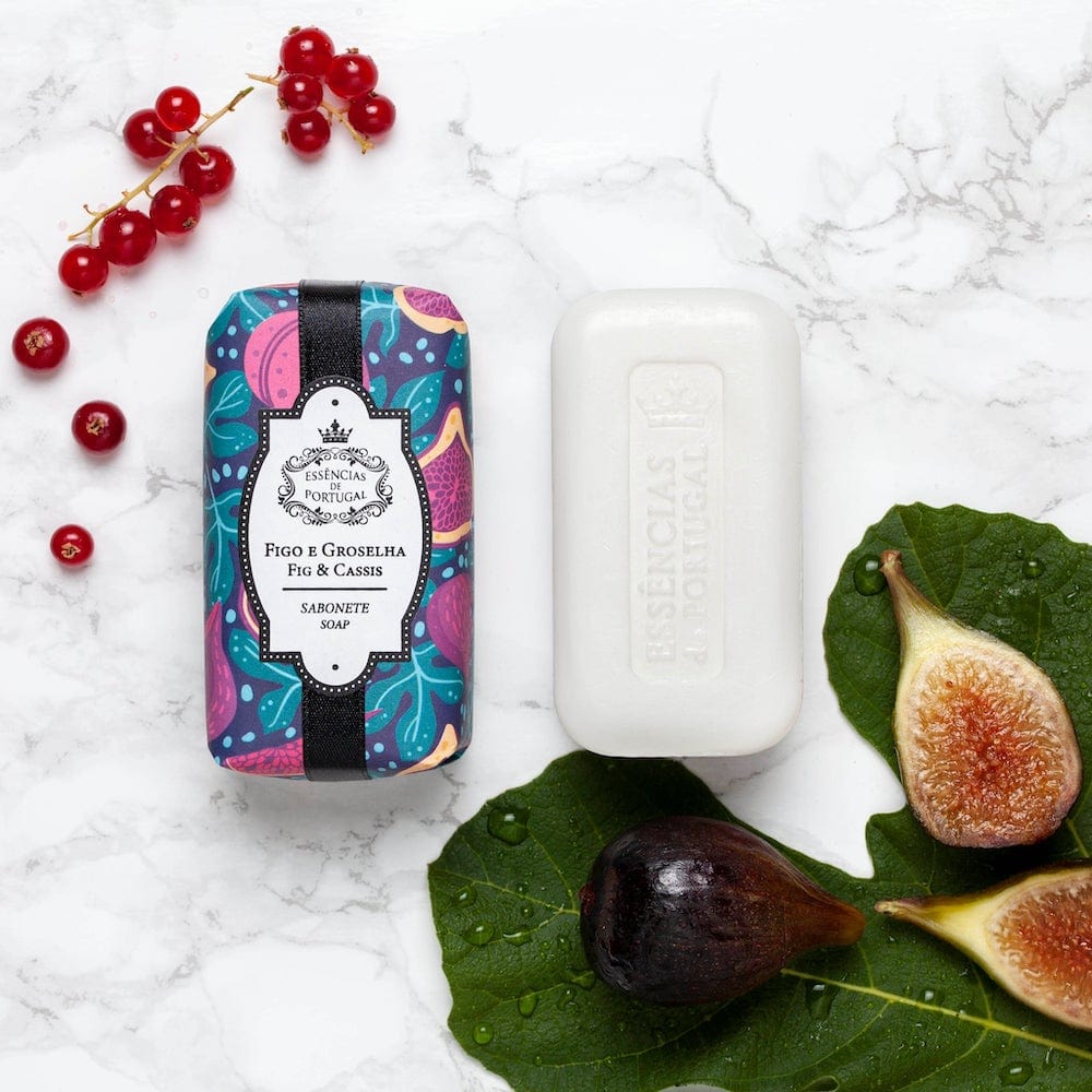 Savon de luxe à la Verveine I Produit artisanal du Portugal Savon de luxe figue et groseille