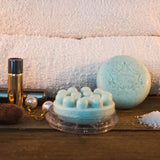 Savon de massage à la violette I Produit artisanal du Portugal Savon de massage à la violette