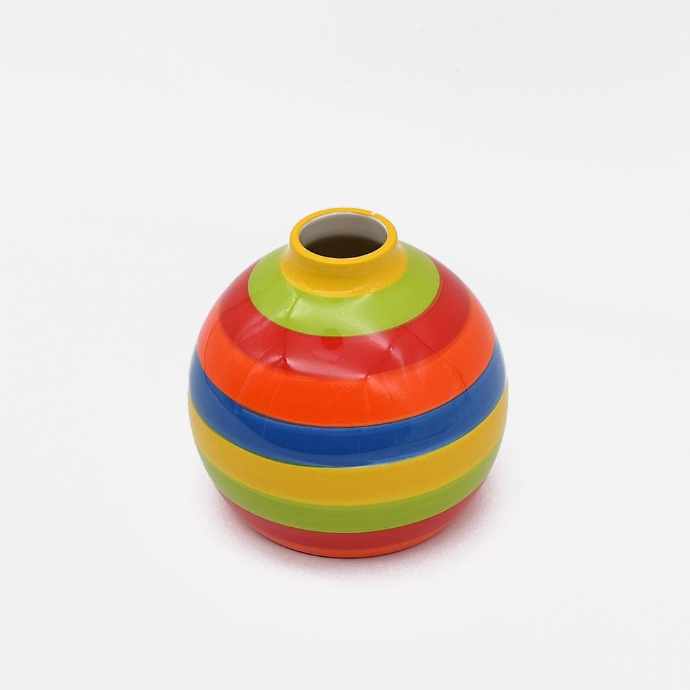 Soliflore boule multicolore I Vases en céramique du Portugal Soliflore boule - Multicolore