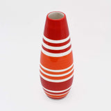 Soliflore long rouge et orange I Vases en céramique du Portugal Soliflore long - Rouge