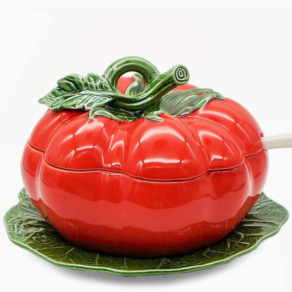 Tomato I Ceramic soup tureen