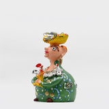 Statuette Boneca aos passarinhos I Julia Cota I Artiste portugaise Boneca Barriguda 30 cm - Jùlia Côta