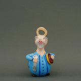São Pedro I Statuette by Prazeres Côta - 15 cm