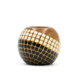 Calçada I Candle Holder - Black and White