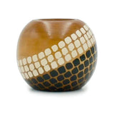 Calçada I Candle Holder - Black and White