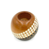 Calçada I Candle Holder - Black and White