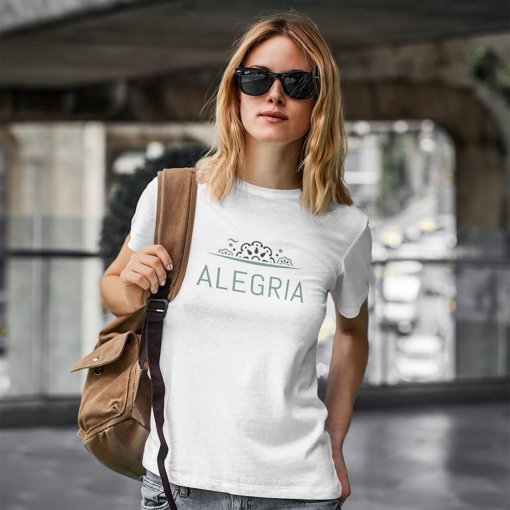 Alegria I Unisex T-shirt - White