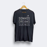 Sonhos I Unisex T-shirt - Navy Blue